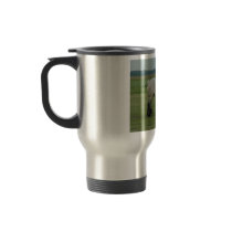 Belgian Draught   Horse-colour grey grazing Coffee Mug