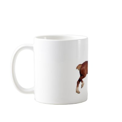 Belgian Draught   Horse - Kandy Coffee Mug by randolph259