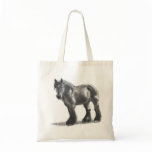 Belgian Draught   Horse Pencil Drawing: Realism bags