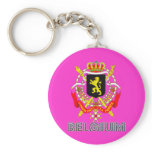 Belgian Emblem Key Chains