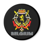 Belgian Emblem Refrigerator Magnet