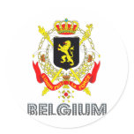 Belgian Emblem stickers