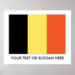 Belgian Flag Print