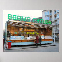 Belgian food trailer, great fast food! poster