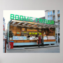 Belgian food trailer, great fast food! poster
