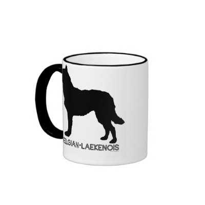 Belgian Lakenois Mug by dogsilhouettes