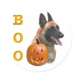 Belgian Malinois Boo Stickers