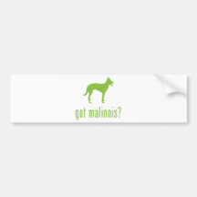 Belgian Malinois Bumper Stickers