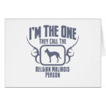Belgian Malinois Card