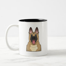 Belgian Malinois Cartoon Mugs