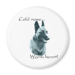 Belgian Malinois Cold Nose Warm Heart - Magnet