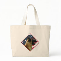 Belgian Malinois Flag 2 Tote Bags