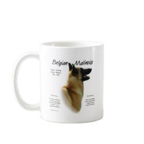 Belgian Malinois History Design Coffee Mug