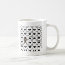 Belgian Malinois in the Sheep Coffee Mugs
