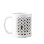 Belgian Malinois in the Sheep Coffee Mugs