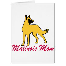 Belgian Malinois Mum Card