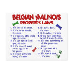 BELGIAN MALINOIS PL2 POSTCARD