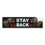 Belgian Malinois Police K9 bumper sticker bumper stickers