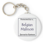 Belgian Malinois Security System Keychain
