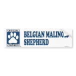 Belgian Malinois Shepherd Blue bumper stickers