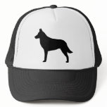 Belgian Malinois Silhouette Hats