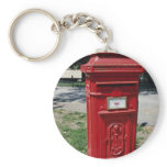 Belgian red letter box key chain