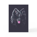 Belgian Sheepdog on Black cards
