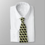 Belgian Sheepdog Silhouettes Tie