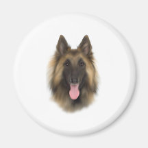 Belgian Sheperd Tervueren Refrigerator Magnet