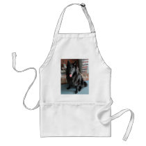 Belgian Shepherd aka "The Black Wolf" Apron