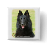 Belgian Shepherd Dog 9M031D-24 Pinback Button