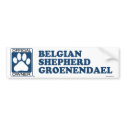 Belgian Shepherd Groenendael Blue bumper stickers