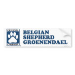 Belgian Shepherd Groenendael Blue bumper stickers