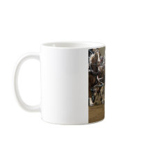 Belgian team in harness mug