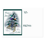 Belgian Tervuren Christmas Gifts Name Tags Business Card Template