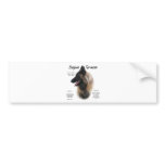Belgian Tervuren History Design bumper stickers