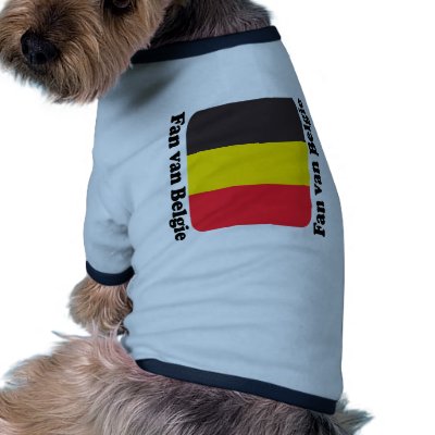 Belgische driekleur van Belgie huisdieren kleding by debelgiewebshop