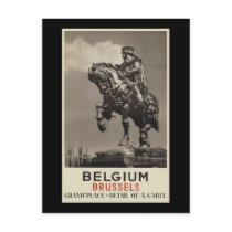 Belgium Brussels Postcard