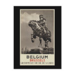 Belgium Brussels postcards
