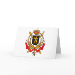 Belgium Coat of Arms Greeting Card
