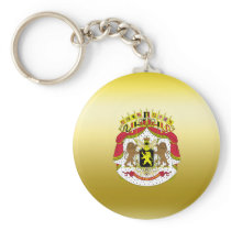 Belgium Coat of Arms Key Chain