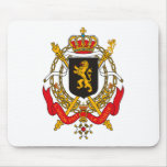 Belgium Coat of Arms Mousepad