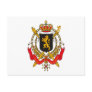 Belgium Coat of Arms Postcard