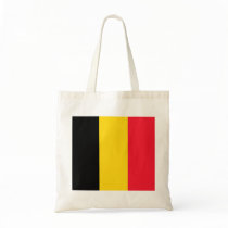Belgium Flag Tote Bags