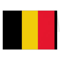 Belgium Flag Greeting Cards