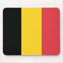 Belgium Flag Mouse Pads