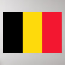 Belgium Flag Print