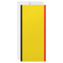 Belgium flag rack card design