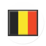 Belgium Flag stickers