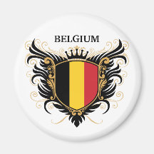 Belgium [personalise] fridge magnet